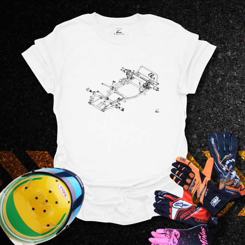 Camiseta Infantil Kart Blueprint