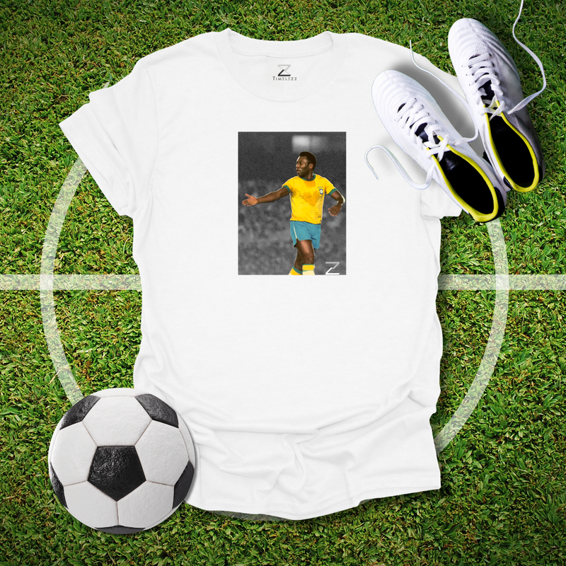 Camiseta Infantil Pelé Coração