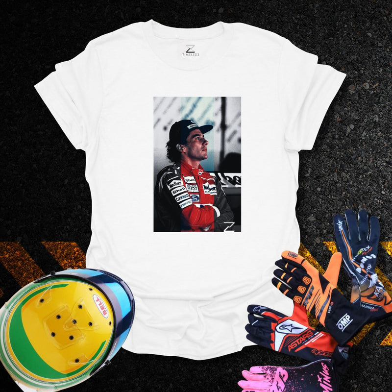 Camiseta Senna Bicolor