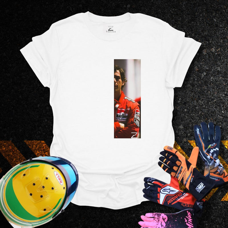 Camiseta Senna Metade